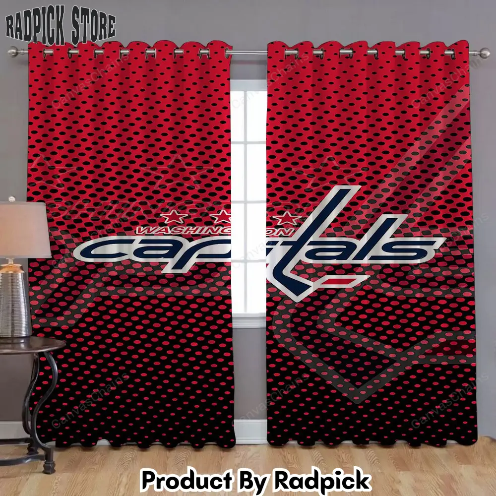 Radpick washington capitals window curtains capitols hockey nhl curtains living room curtains for window rp852123